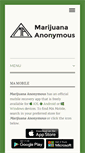 Mobile Screenshot of marijuana-anonymous.org